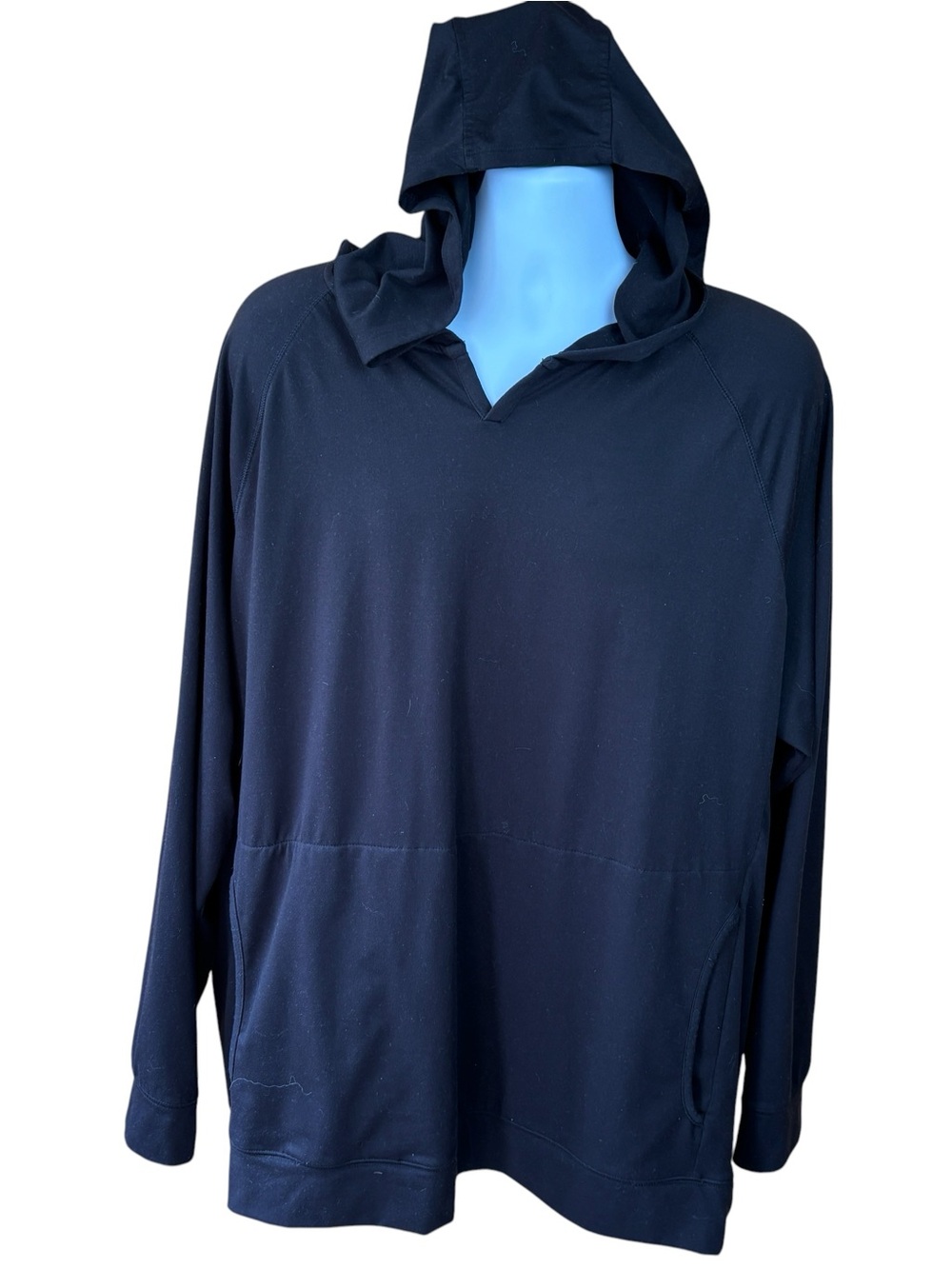 Russell Athletic Dri-Power 360 hooded pullover, size 2XL, performance, sporty